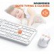 Meetion BTC001 Bluetooth Combo Λευκό