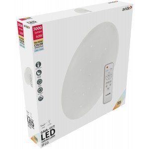 Avide LED Μοντέρνα Πλαφονιέρα Οροφής Gaia-CCT 60W με Τηλεχειριστήριο Avide LED Μοντέρνα Πλαφονιέρα Οροφής Gaia-CCT 60W με Τηλεχειριστήριο