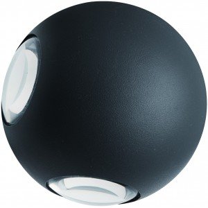 Avide Εξωτερικό Φωτιστικό Τοίχου Cairo 4 Way LED 12W Λευκό 4000K IP54