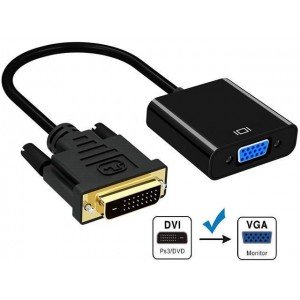 Μετατροπέας DVI Αρσ./ VGA Θηλ. Μετατροπέας DVI Αρσ./ VGA Θηλ.