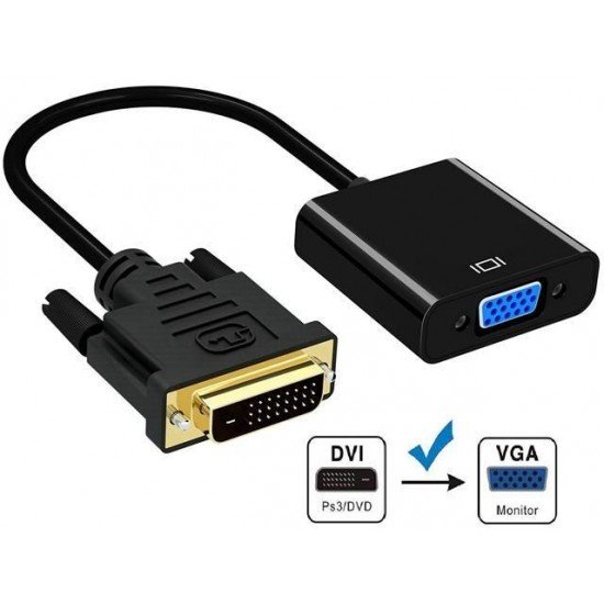 Μετατροπέας DVI Αρσ./ VGA Θηλ.