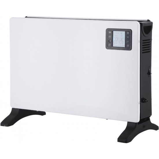 Entac Θερμοπομπός Δαπέδου Slim 2000W με LED Οθόνη