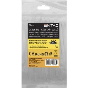 Entac Δεματικά ECT-3.6-300-W Άσπρο