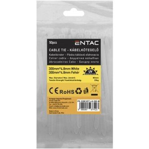 Entac Δεματικά ECT-4.8-300-W Άσπρο