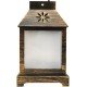 Entac LED Mini Χάλκινο Φανάρι Χάλκινο 12cm