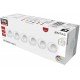 Entac Mini Φορητό Φωτάκι Νυκτός 0,45W RGB RC 6τμχ/σετ
