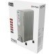 Entac Καλοριφέρ Λαδιού 11 Φέτες 2500W Λευκό με Timer Αντίστροφης Μέτρησης