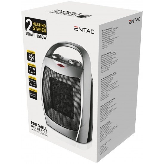 Entac Αερόθερμο 750/1500W