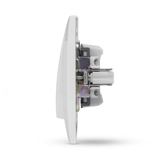 Entac 101 Arnold Recessed wall switch single-pole White
