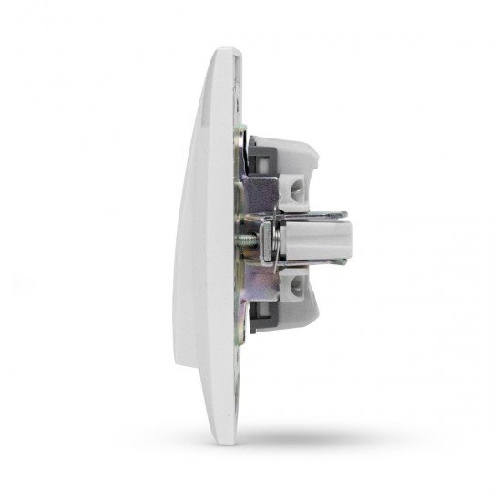 Entac 106 Arnold Recessed alternative wall switch White