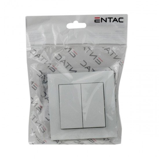 Entac 105 Arnold Recessed wall switch serial switch White