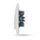 Entac 107 Arnold Recessed wall intermediate switch White