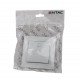 Entac Arnold Recessed doorbell switch White