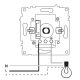 Entac Arnold Recessed wall switch dimmer max.200W White