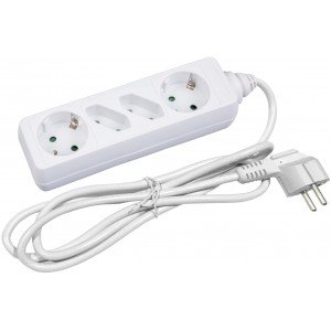 Entac Πολύπριζο 4 Θέσεων 2x16A 2x2.5A 3G1.5 1.5m Entac Πολύπριζο 4 Θέσεων 2x16A 2x2.5A 3G1.5 1.5m