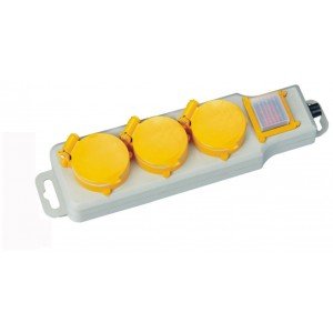 Entac Πολύπριζο με Διακόπτη 3 Θέσεων Στεγανό IP44 3G1.5 1.5m Entac Πολύπριζο με Διακόπτη 3 Θέσεων Στεγανό IP44 3G1.5 1.5m