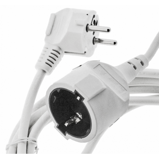 Entac Μπαλαντέζα 10m Άσπρο 3x1.5mm