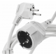 Entac Μπαλαντέζα 10m Άσπρο 3x1.5mm