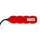 Entac Πολύπριζο 3 Θέσεων Με Διακόπτη 3x1.0mm 1.5m Κόκκινο