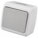 Entac 101 Stephan surface mounted wall switch single-pole IP54