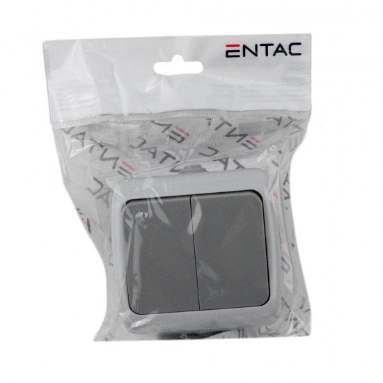 Entac 106 Stephan surface mounted alternative wall switch IP54