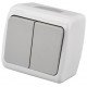Entac 105 Stephan surface mounted wall switch serial switch IP54