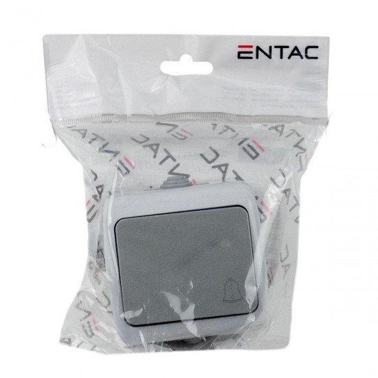 Entac Stephan surface mounted doorbell switch IP54