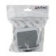 Entac Stephan surface mounted doorbell switch IP54