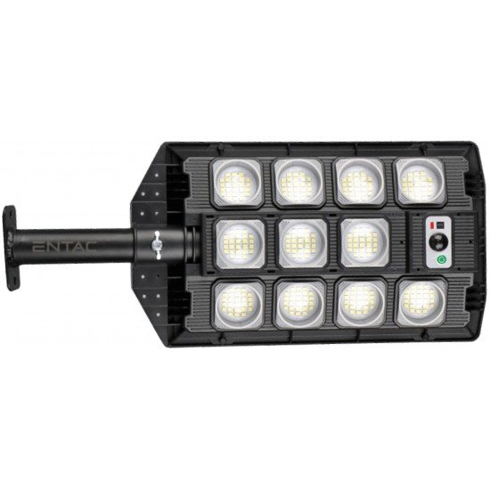 Entac LED Ηλιακό Φανάρι Με Τηλεχειριστήριο 1000lm
