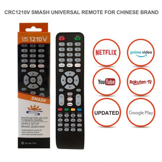 Τηλεχειριστήριο Universal All Brand CRC 1210V