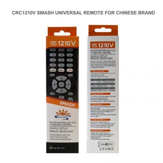 Τηλεχειριστήριο Universal All Brand CRC 1210V