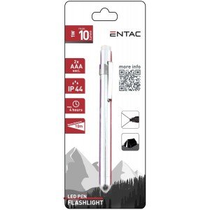 Entac Φακός Στυλός με κλιπ 1W Entac Φακός Στυλός με κλιπ 1W