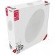 Avide LED Μοντέρνα Πλαφονιέρα Οροφής Gaia 24W 380*105.0mm Θερμό 3000K