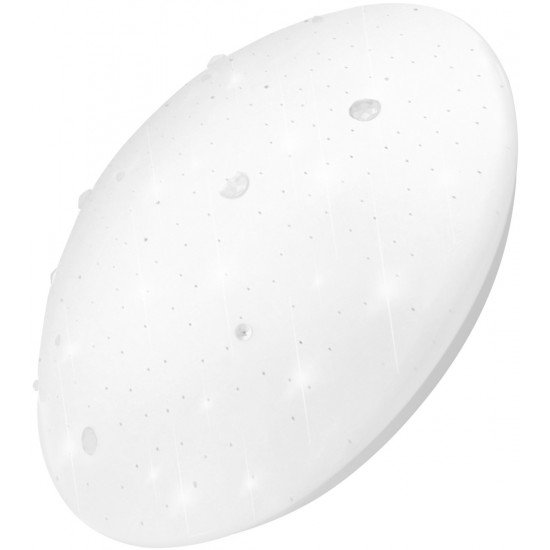 Avide LED Μοντέρνα Πλαφονιέρα Οροφής Gaia 24W 380*105.0mm Λευκό 4000K