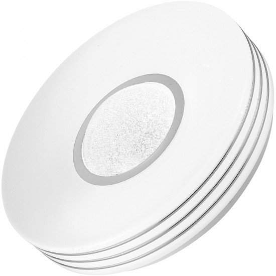 Avide LED Μοντέρνα Πλαφονιέρα Οροφής Helios 24W 380*95.0mm Θερμό 3000K