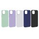 Θήκη XO-K10B iPhone15 Pro Max 6.7" liquid σιλικόνης Μαύρο