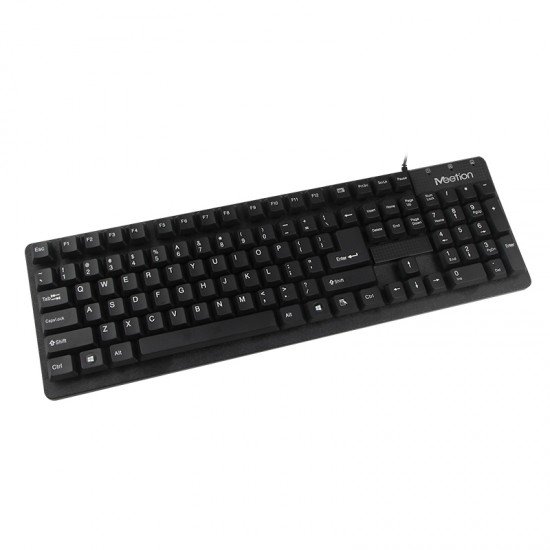 Meetion MT-K202 USB Ενσύρματο Πληκτρολόγιο