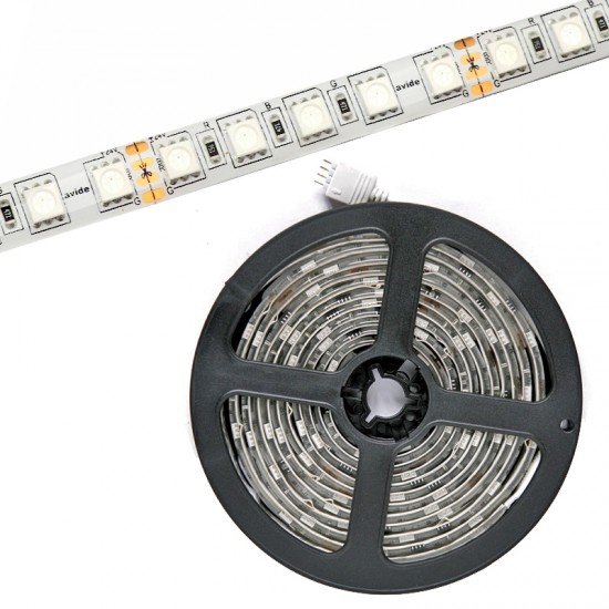 Avide LED Ταινία 24V 21.6W RGB+W(4000K) IP65 5m