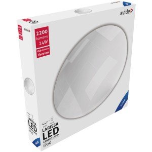Avide LED Μοντέρνα Πλαφονιέρα Οροφής Larissa 24W 375*70mm Ψυχρό 6400K Avide LED Μοντέρνα Πλαφονιέρα Οροφής Larissa 24W 375*70mm Ψυχρό 6400K