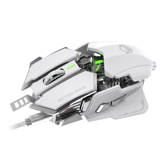 Meetion MT-M990S Μηχανικό Gaming Ποντίκι / Άσπρο