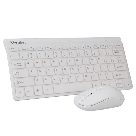 Meetion MT-Mini4000 Σέτ Ασύρματο / White