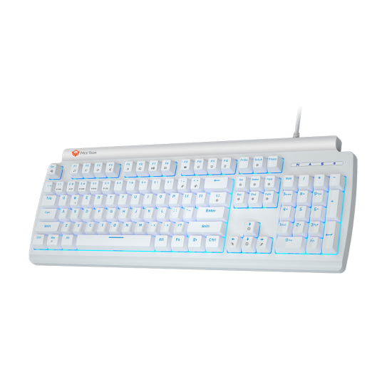 Meetion MT-MK600RD Μηχανικό Gaming Πληκτρολόγιο / Κόκκινοι Διακόπτες / Άσπρο