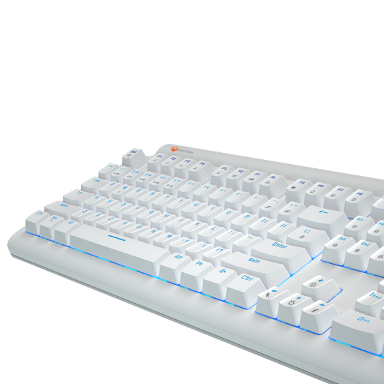 Meetion MT-MK600RD Μηχανικό Gaming Πληκτρολόγιο / Κόκκινοι Διακόπτες / Άσπρο