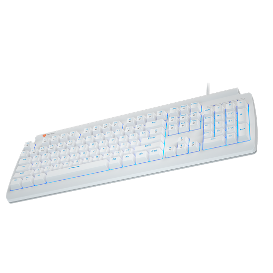 Meetion MT-MK600RD Μηχανικό Gaming Πληκτρολόγιο / Κόκκινοι Διακόπτες / Άσπρο