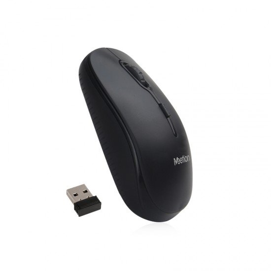 Meetion MT-R547 2.4G Ασύρματο Ποντίκι / Μαύρο