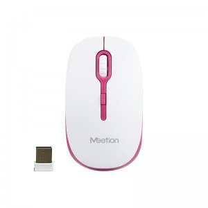 Meetion MT-R547 2.4G Ασύρματο Ποντίκι / Άσπρο + Κόκκινο Meetion MT-R547 2.4G Ασύρματο Ποντίκι / Άσπρο + Κόκκινο