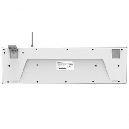 Meetion MT-K300 Standard USB Ενσύρματο Πληκτρολόγιο Λευκό