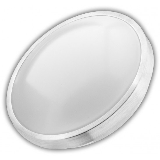 Avide LED Μοντέρνα Πλαφονιέρα Οροφής Pandora (Αλουμίνιο) 24W 380*110.0mm Λευκό 4000K