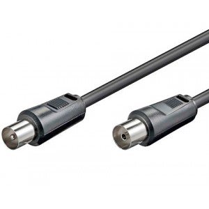 Καλώδιο RF 1.5m Μαύρο Καλώδιο RF 1.5m Μαύρο