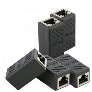 Μούφα Δικτύου 8P8C HQ RJ45 Cat6 Cat7 Μούφα Δικτύου 8P8C HQ RJ45 Cat6 Cat7